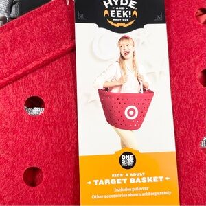 Hyde & EEK! Red Target Basket Halloween Costume Running Costume One Size 12+